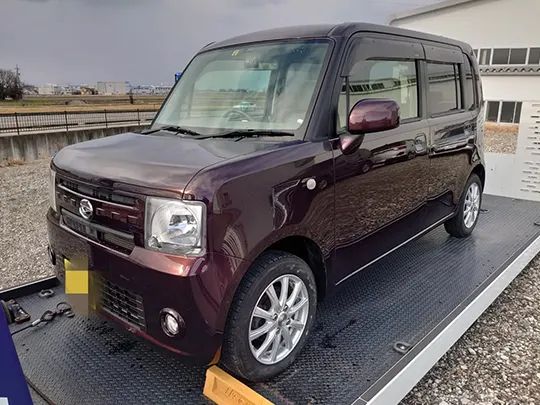 車のへこみ修理後